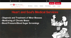Desktop Screenshot of heartandsoulclinic.org